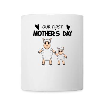 Muttertag - erster Muttertag Geschenk - Tasse - Weiß - Vorne