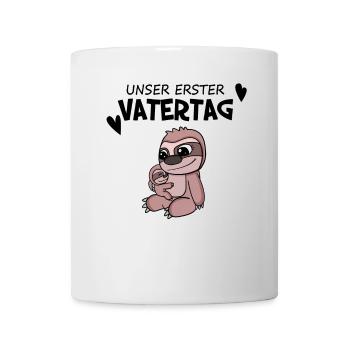 Vatertag - erster Vatertag Geschenk - Tasse - Weiß - Vorne