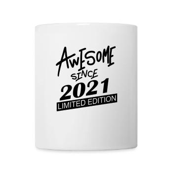 2021 - Jahrgang 2021 - Tasse - Weiß - Vorne