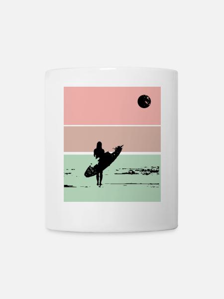 Warten - Tasse - Weiß