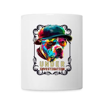 Pitbull under investigation - Mug - white - Front