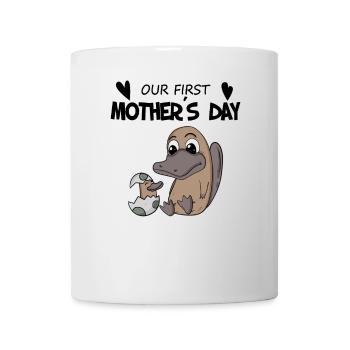 Muttertag - erster Muttertag Geschenk - Tasse - Weiß - Vorne