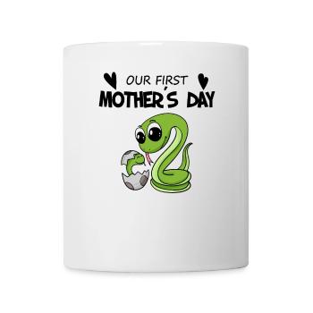 Muttertag - erster Muttertag Geschenk - Tasse - Weiß - Vorne