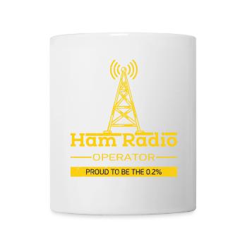Ham Radio Operator Cute Amateur Administrator - Tasse - Weiß - Vorne