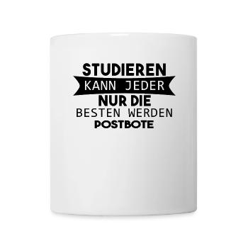 Postbote lustiger Spruch - Tasse - Weiß - Vorne