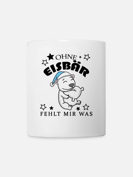 Eisbär - Tasse - Weiß
