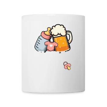 Ich bin der Neue erster Vatertag Vater Geschenk - Tasse - Weiß - Vorne