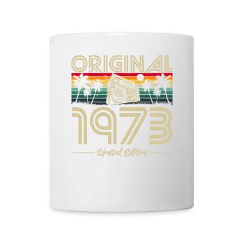 1973 Birthday born in 1973 Retro Vintage - Mug - white - Front