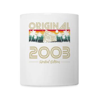 2003 Birthday Born in 2003 Retro Vintage - Mug - white - Front