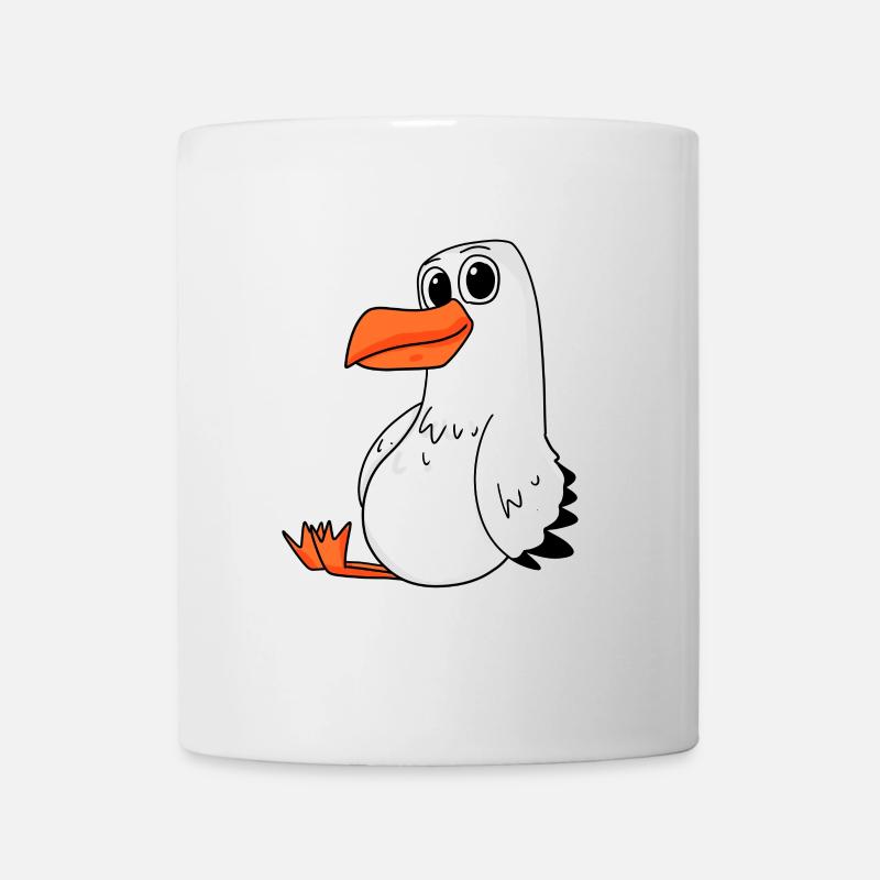 Möwe - Tasse - Weiß