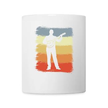 Vintage Banjo Player - Mug - white - Front