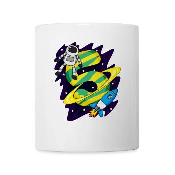 5 Birthday Boy Astronaut - five years - Mug - white - Front