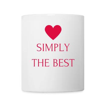 Simply the Best - Mug - white - Front