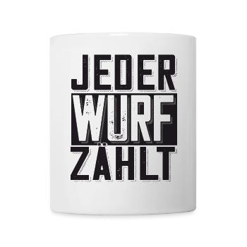 Boule Spruch Kugeln für Bouler Boccia Spiel - Tasse - Weiß - Vorne