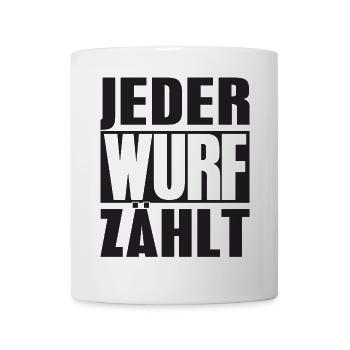 Boule Spruch Kugeln für Bouler Boccia Spiel - Tasse - Weiß - Vorne