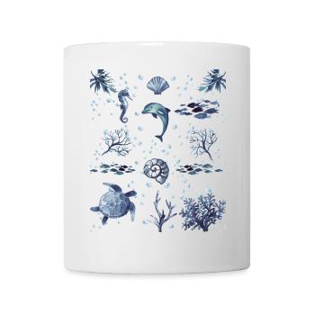 Under the Ocean - Marine Life Lovers - Mug - white - Front
