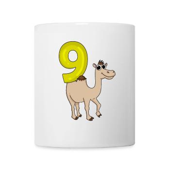 9 Birthday 9 years old with animal motif - nine - Mug - white - Front