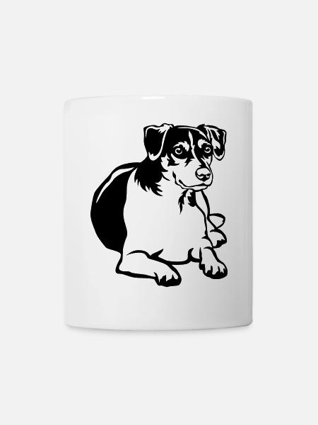 Dansk Svensk Gaardhond - Kop/krus - hvid