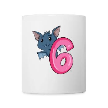 6 Birthday 6 years old with animal motif - six - Mug - white - Front