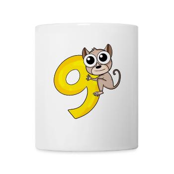 9 Birthday 9 years old with animal motif - nine - Mug - white - Front