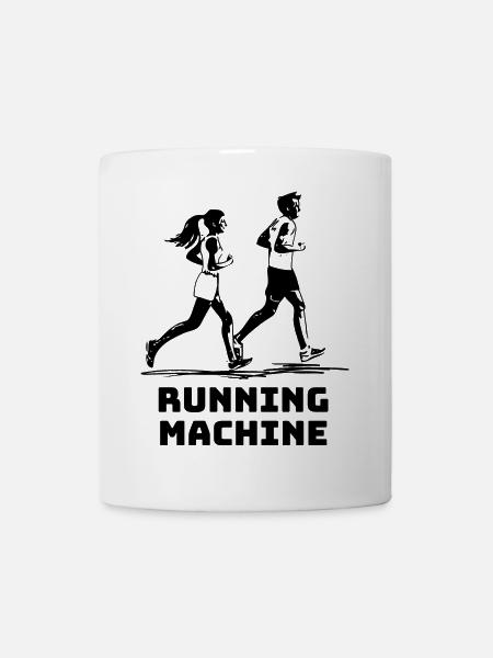 RUNNING MACHINE - Tasse - Weiß