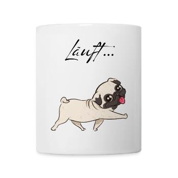 Läuft ... - Tasse - Weiß - Vorne