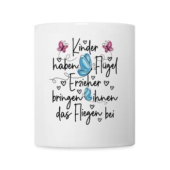 Erzieher - Tasse - Weiß - Vorne