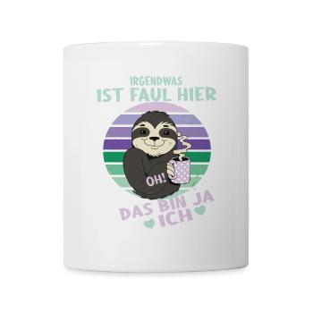 Irgendwas ist faul hier - Oh! Das bin ja ich ... - Tasse - Weiß - Vorne
