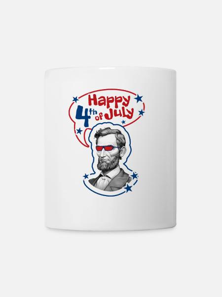 4-th July - Independence Day. If you love freedom. - Mug - white