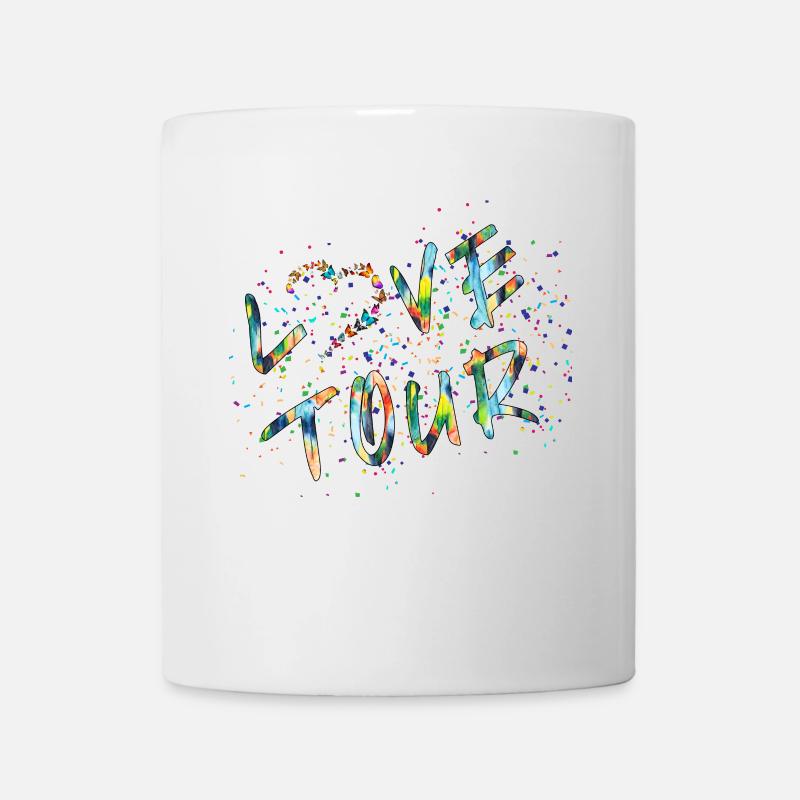 LOVE TOUR V1 - Mug blanc - blanc
