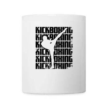 Kickboxing - Mug blanc - blanc - Devant