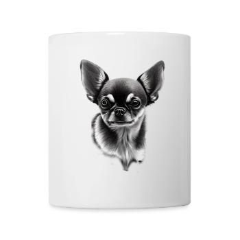 Miniature Dog Chihuahua - Mug - white - Front