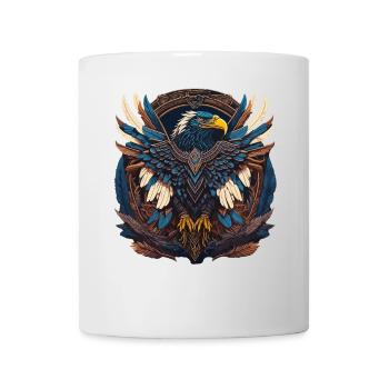 Native Native American Native American Falcon Animal - Mug - white - Front
