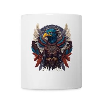 Native American Adler Traumfänger - Tasse - Weiß - Vorne