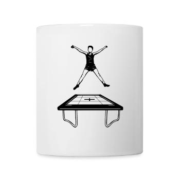 Trampoline Boy - Mug - white - Front