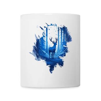 Deer in the woods - Mug - white - Front