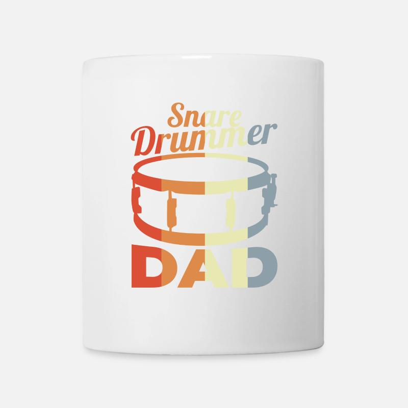 Drummer Dad - Mug - white