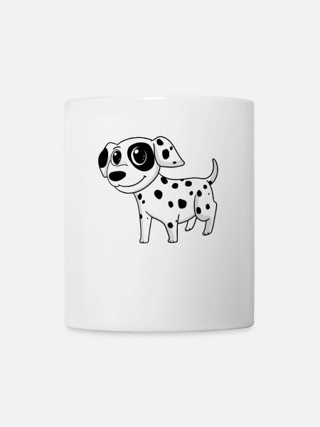 Dalmatiner Hunderasse Hund Hunde - Tasse - Weiß
