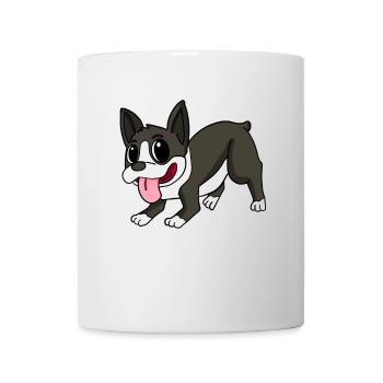 Boston Terrier Dog Breeds Dog Dogs - Mug - white - Front