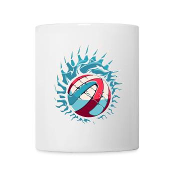 Volleyball Logo - Mug - white - Front