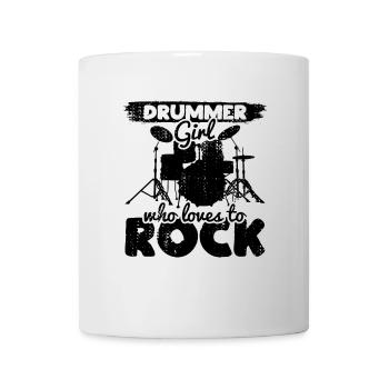 Batteur - Mug blanc - blanc - Devant