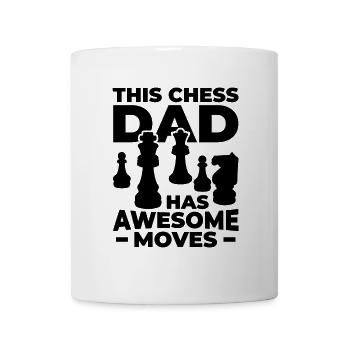 Chess daddy - Mug - white - Front