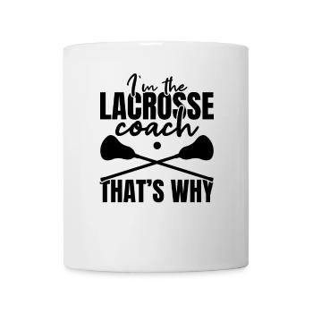 Lacrosse Coach - Mug - white - Front