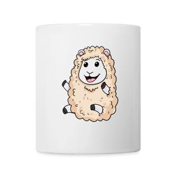 Mouton - Mug blanc - blanc - Devant
