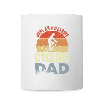 Cyclist Dad - Mug - white - Front