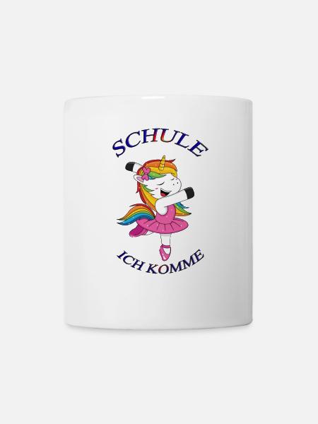 Schule ich komme 1 - Tasse - Weiß