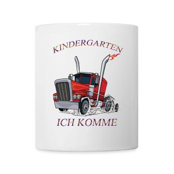 Kindergarten ich komme 2 - Tasse - Weiß - Vorne