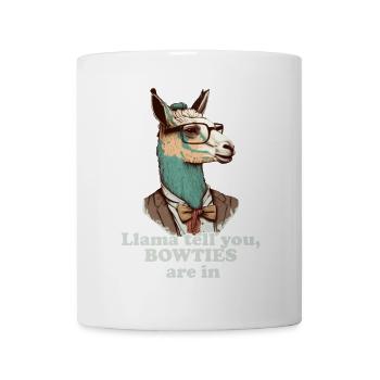 Bowties are in Lama - Tasse - Weiß - Vorne