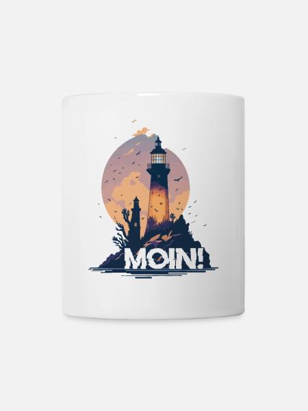 MOIN! - Tasse - Weiß