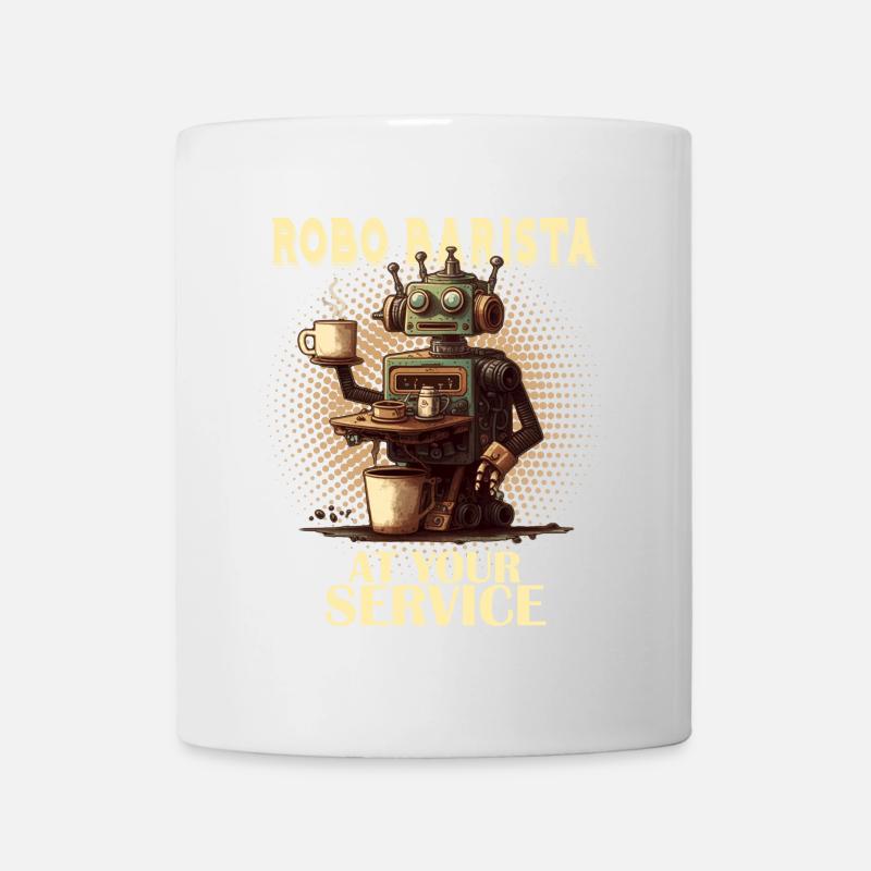 Robobarista Coffee Cooking Robot - Mug - white